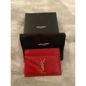 ysl card holder